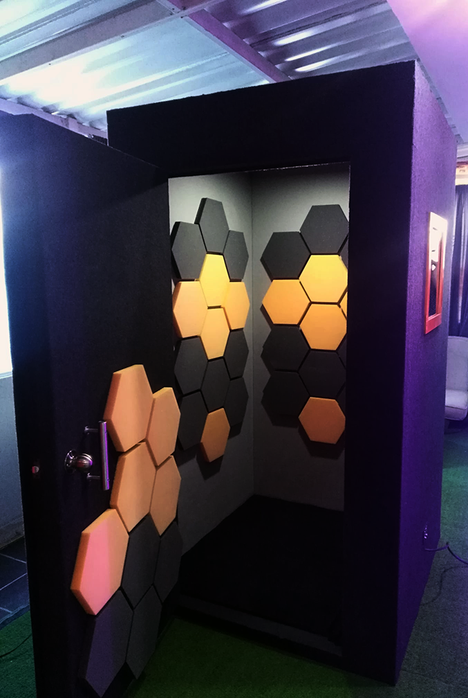 Acústica arquitectónica Vocalbooth Audible